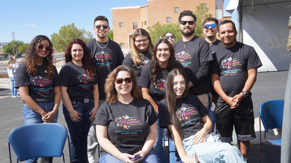 NNMC Staff wearing National Hispanic Heritage Tshirts NNMC Staff wearing National Hispanic Heritage Tshirts